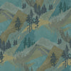 Brewster Home Fashions Range Green Mountains Wallpaper