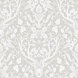 Brewster Home Fashions Kiwassa Antler Damask Taupe Wallpaper