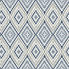 Brewster Home Fashions Ganado Navy Geometric Ikat Wallpaper