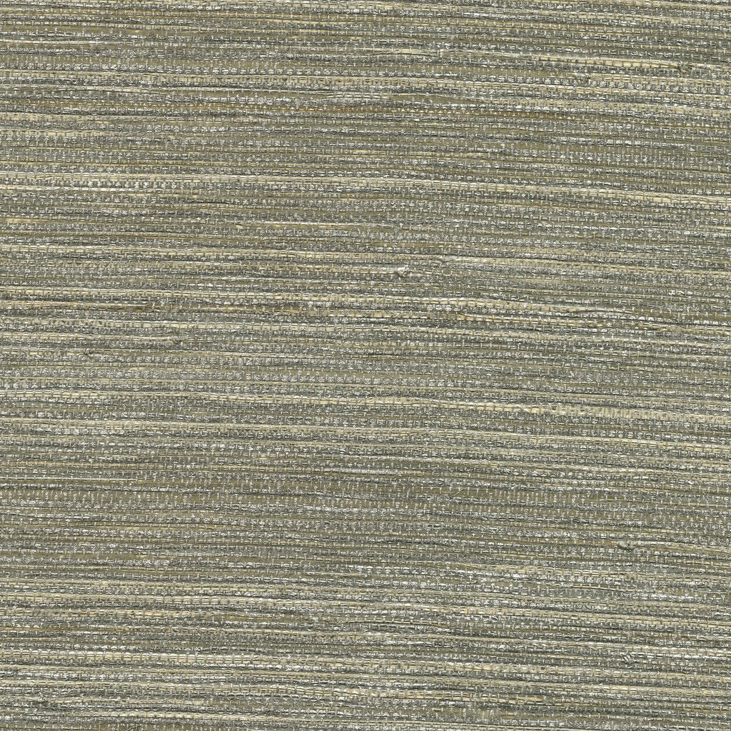 Brewster Home Fashions Liaohe Silver Grasscloth Wallpaper