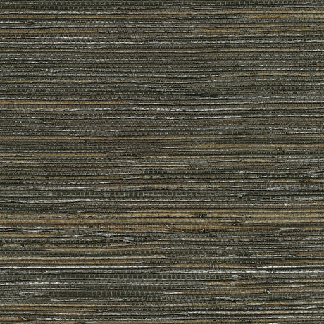 Brewster Home Fashions Shandong Chocolate Ramie Grasscloth Wallpaper