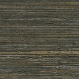 Brewster Home Fashions Shandong Ramie Grasscloth Chocolate Wallpaper