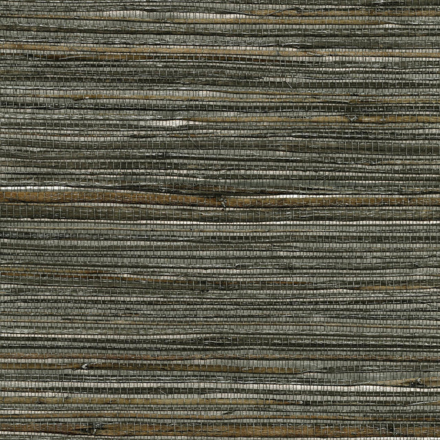 Brewster Home Fashions Fujian Silver Grasscloth Wallpaper