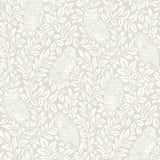 Brewster Home Fashions Parliament Cream Owl Wallpaper