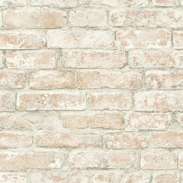 Brewster Home Fashions Arlington Multicolor Brick Wallpaper