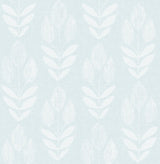 Brewster Home Fashions Garland Light Blue Block Tulip Wallpaper
