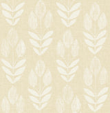 Brewster Home Fashions Garland Wheat Block Tulip Wallpaper