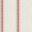 Brewster Home Fashions Linette Burnt Sienna Fabric Stripe Wallpaper