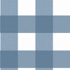 Brewster Home Fashions Amos Blue Gingham Wallpaper