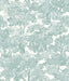 Brewster Home Fashions Spinney Teal Toile Wallpaper