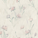 Brewster Home Fashions Gloria Peach Floral Wallpaper