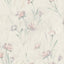 Brewster Home Fashions Gloria Peach Floral Wallpaper
