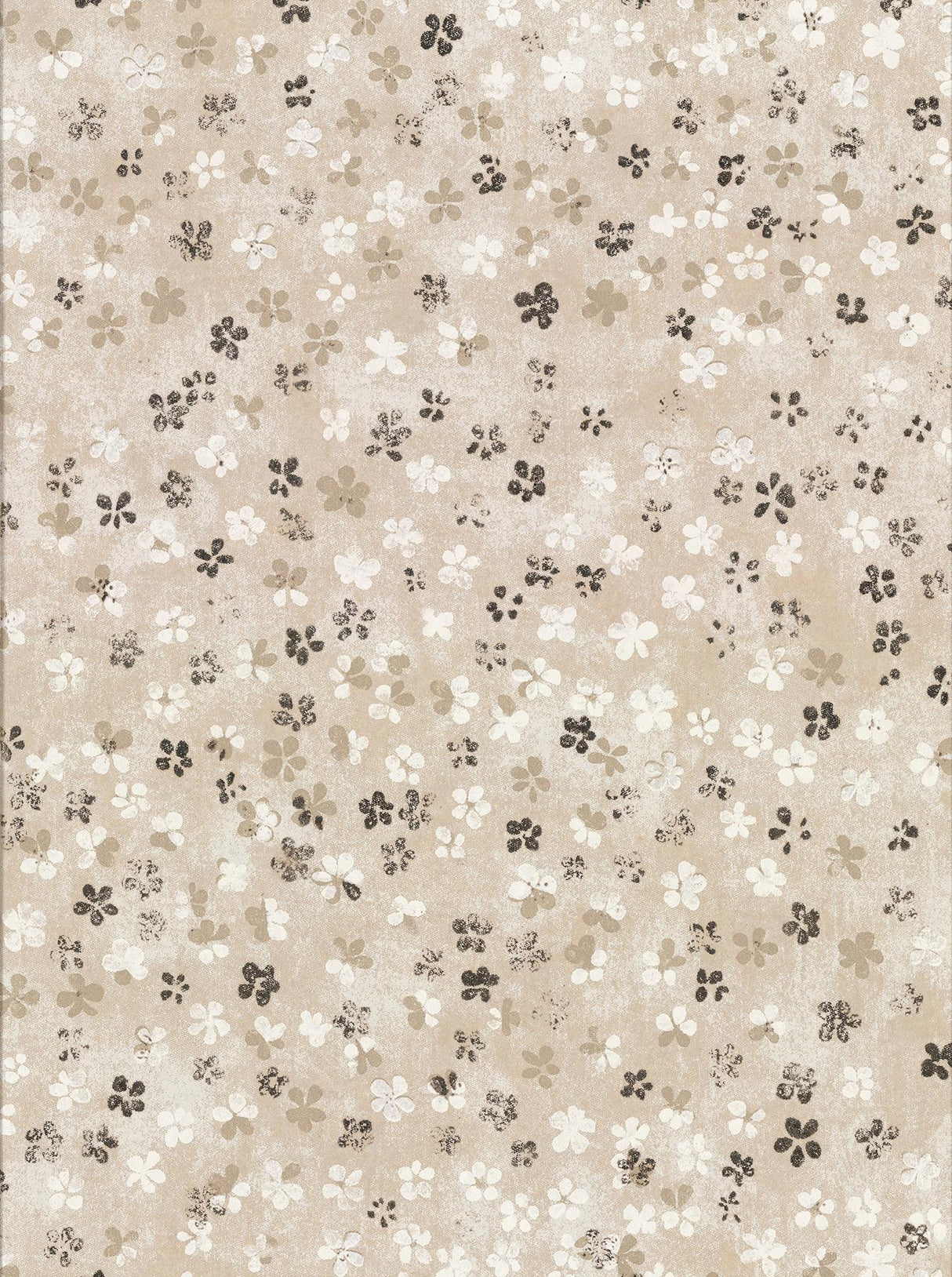 Brewster Home Fashions Cosima Miniature Floral Beige Wallpaper