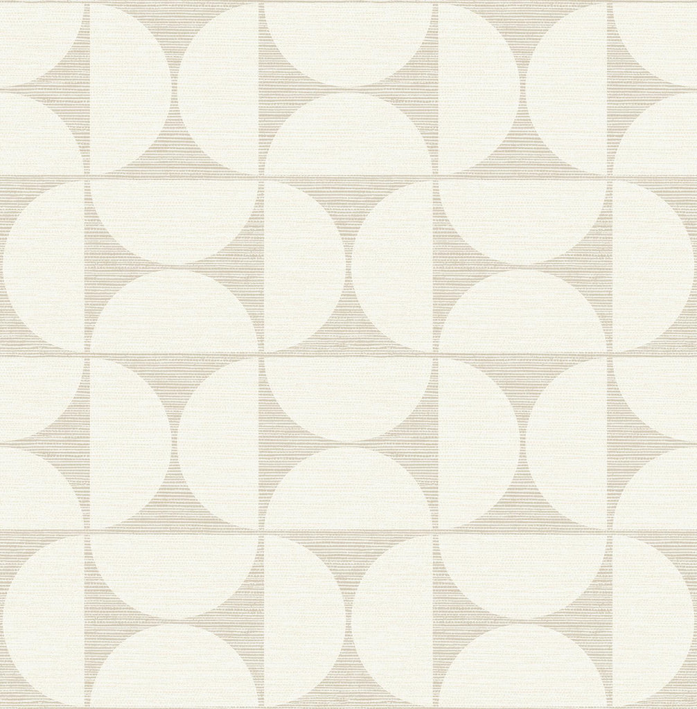 Brewster Home Fashions Deedee Beige Geometric Faux Grasscloth Wallpaper
