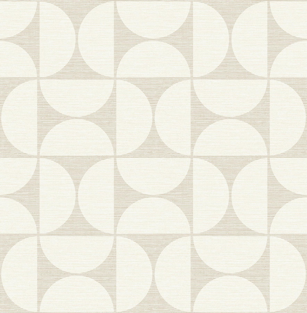 Brewster Home Fashions Deedee Geometric Faux Grasscloth Beige Wallpaper