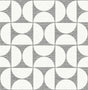 Brewster Home Fashions Deedee Black Geometric Faux Grasscloth Wallpaper