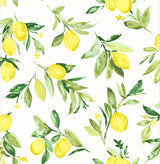 Brewster Home Fashions Limon Chartreuse Fruit Wallpaper