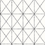 Brewster Home Fashions Intersection Black Diamond Wallpaper