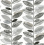 Brewster Home Fashions Nyssa Grey Leaves Wallpaper