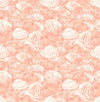 Brewster Home Fashions Surfside Coral Shells Wallpaper