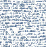Brewster Home Fashions Runes Blueberry Brushstrokes Wallpaper
