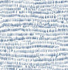 Brewster Home Fashions Runes Blueberry Brushstrokes Wallpaper
