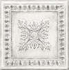 Brewster Home Fashions Hazley White Ornamental Tin Tile Wallpaper