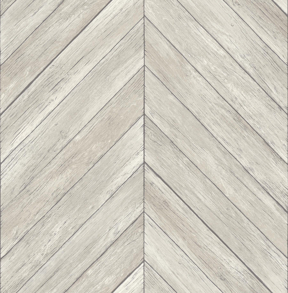 Brewster Home Fashions Parisian Chevron Wood Dove Wallpaper