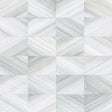 Brewster Home Fashions Stratum Light Blue Geometric Faux Wood Wallpaper