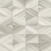 Brewster Home Fashions Stratum Taupe Geometric Faux Wood Wallpaper
