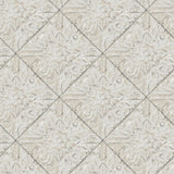 Brewster Home Fashions Brandi Grey Tin Tile Wallpaper