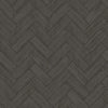 Brewster Home Fashions Kaliko Dark Grey Wood Herringbone Wallpaper
