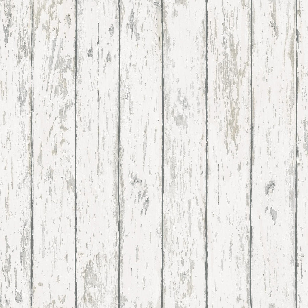 Brewster Home Fashions Harley Weathered Wood Off-White Wallpaper