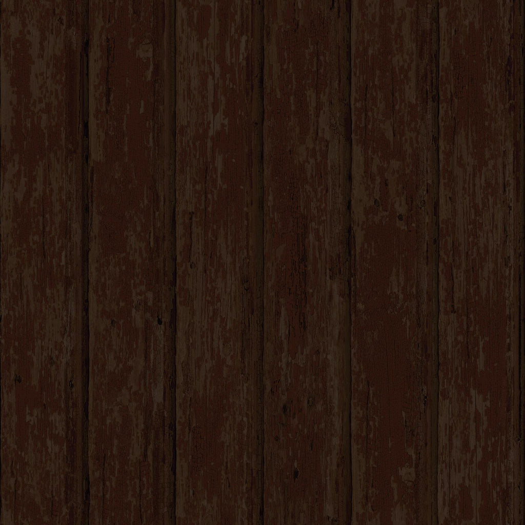 Brewster Home Fashions Whitman Weathered Wood Red Wallpaper
