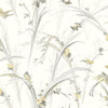 Brewster Home Fashions Meadowlark Yellow Botanical Wallpaper