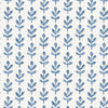 Brewster Home Fashions Whiskers Blue Leaf Wallpaper