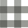 Brewster Home Fashions Amos Charcoal Gingham Wallpaper