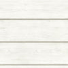 Brewster Home Fashions Cassidy White Wood Planks Wallpaper