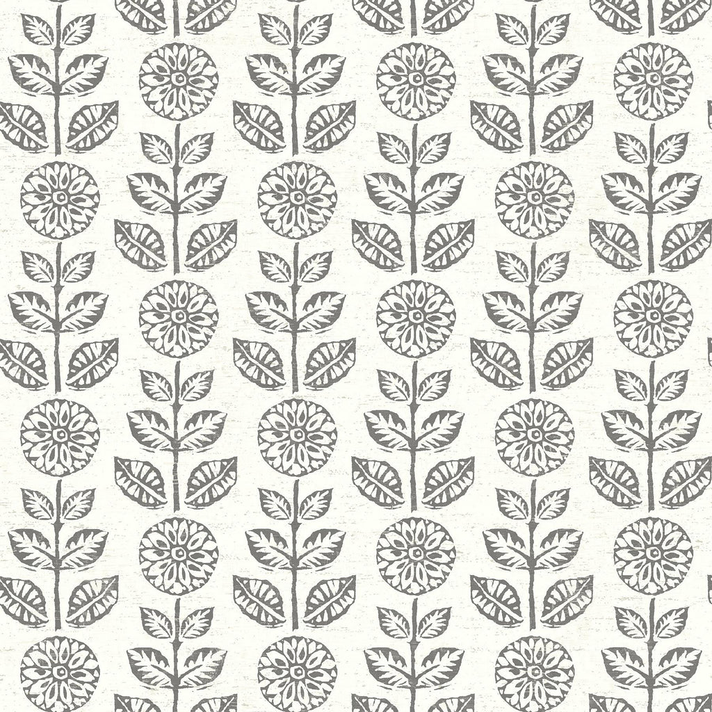 Brewster Home Fashions Dolly Black Floral Wallpaper