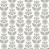 Brewster Home Fashions Dolly Black Floral Wallpaper