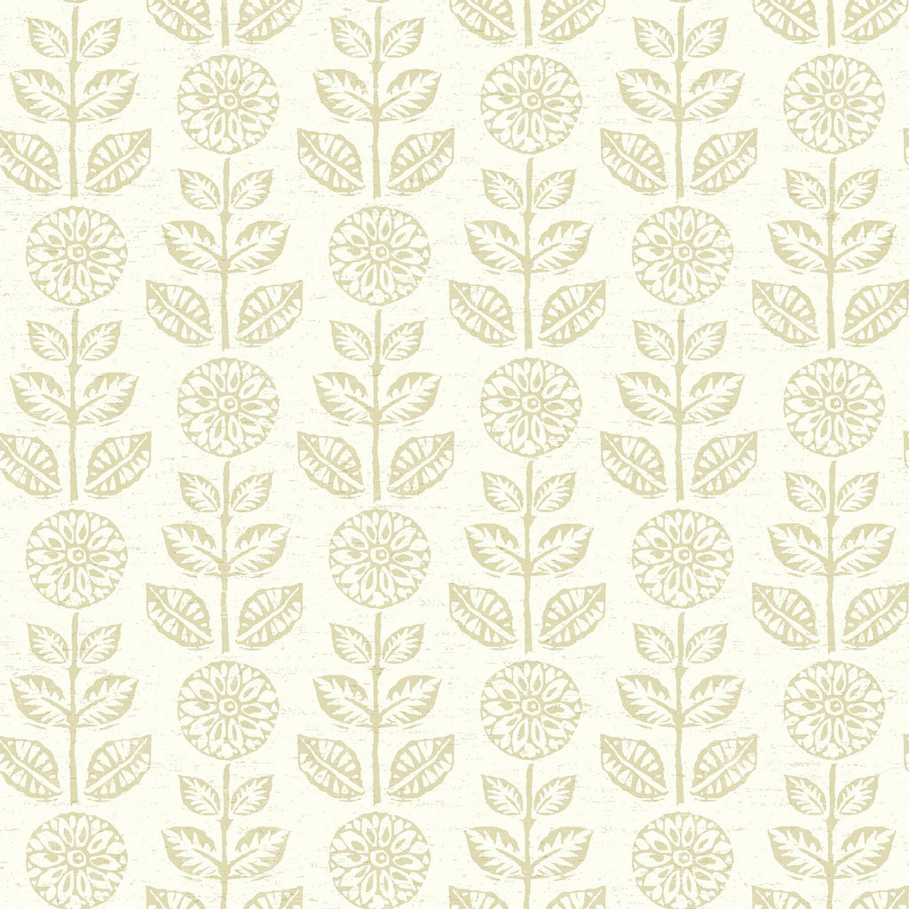 Brewster Home Fashions Dolly Floral Beige Wallpaper