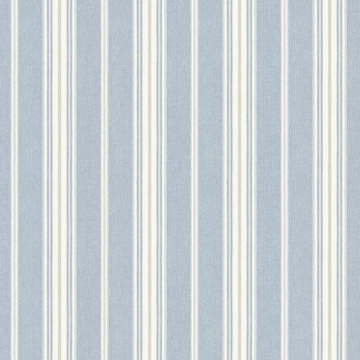 Brewster Home Fashions Cooper Denim Stripe Wallpaper