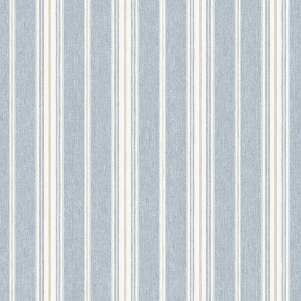Brewster Home Fashions Cooper Denim Stripe Wallpaper