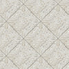 Brewster Home Fashions Brandi Grey Metallic Faux Tile Wallpaper