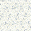 Brewster Home Fashions Patsy Blue Floral Wallpaper