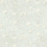 Brewster Home Fashions Braham Teal Floral Trail Wallpaper
