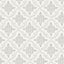 Brewster Home Fashions Wynonna Light Grey Geometric Floral Wallpaper