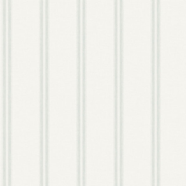 Brewster Home Fashions Johnny Teal Stripes Wallpaper