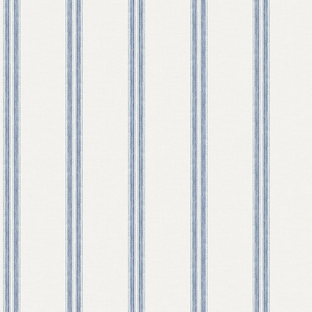 Brewster Home Fashions Johnny Navy Stripes Wallpaper