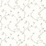 Brewster Home Fashions Kurt Green Tin Star Trail Wallpaper